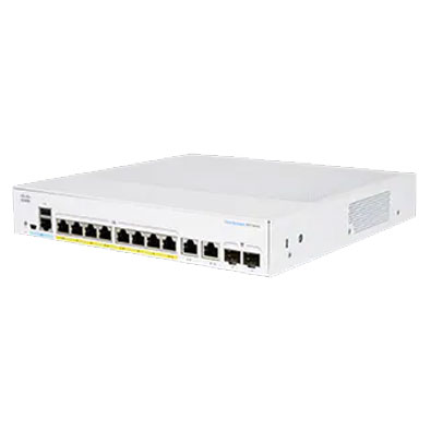 Cisco Business 350 Series Smart Switches CBS350-8FP-E-2G