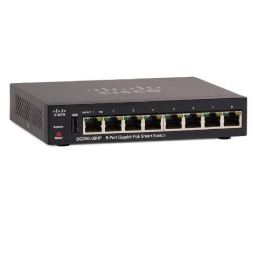 Cisco SG250-08HP - switch with POE