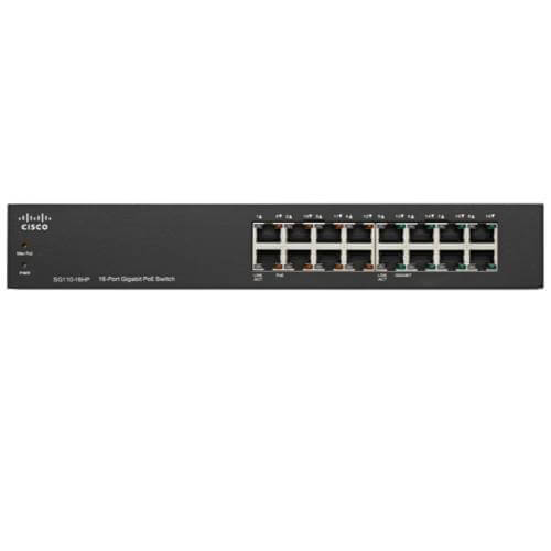 Cisco SG110-16HP Switch with POE