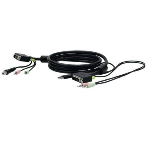 Belkin DVI/USB KVM Cable Kit for SOHO Series KVM, 3.0 m - F1D9104-10