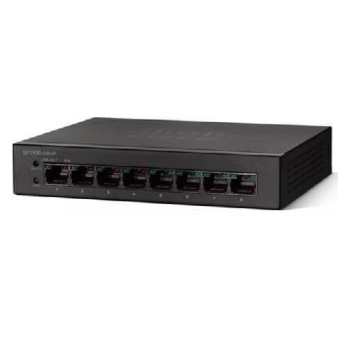 Cisco SF110D-08HP Switch with POE
