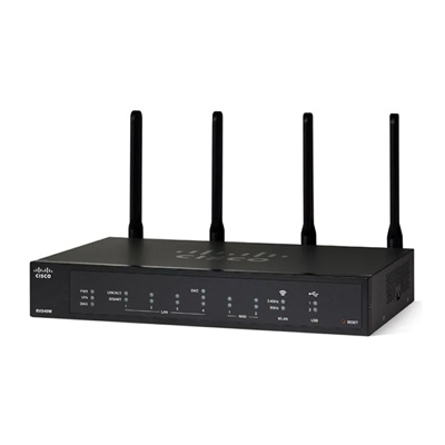 Cisco RV340W Wireless - AC Dual WAN Gigabit VPN Router with 4x4 802.11ac (EU and some APJ Countries)
